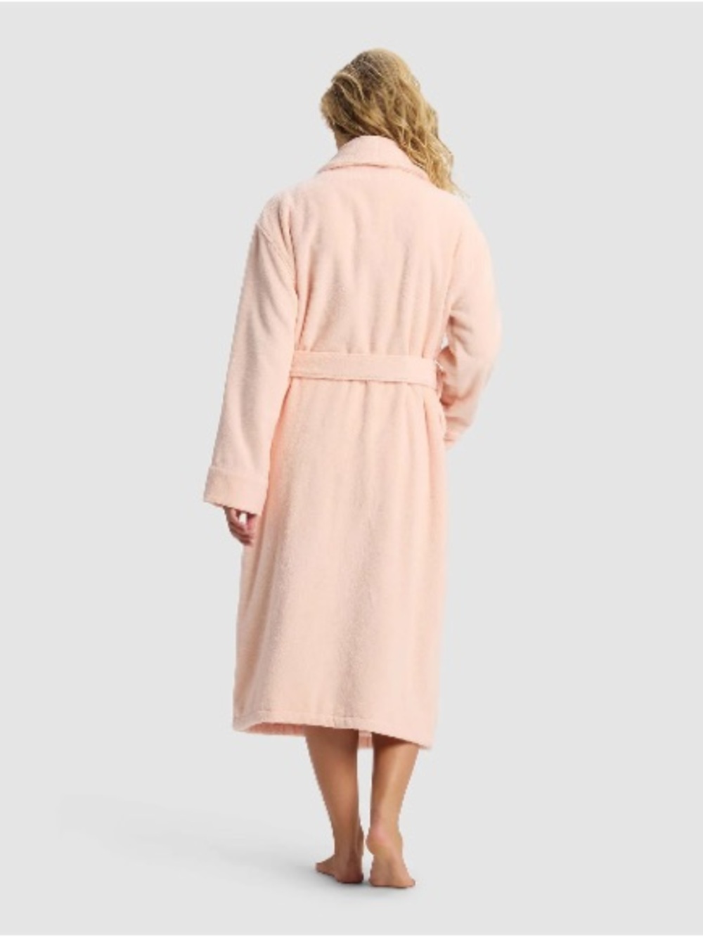 Long Luxe Bath Robe - Picture 2 of 6